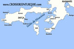 Marmaris - Golfe de Hisaronu - Datca